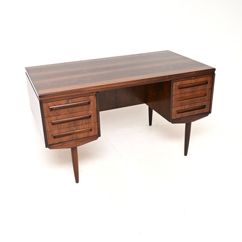 Danish vintage rosewood - vintage, desk