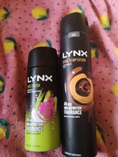 Lynx Epic Fresh Regular Size And Dark Temptation XXL Men's Deodorant Body Spray
