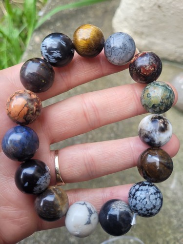 Large mixed natural gemstone - mixed,