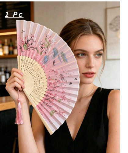 Folding fan hand held - fan,