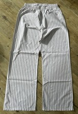 Women’s White Stripe Pyjama