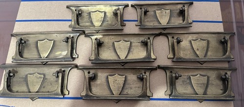 Set genuine antique brass - genuine,