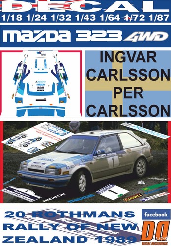 Decal mazda 323 4wd - mazda,