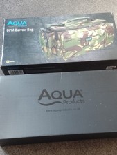 AQUA PRODUCTS DPM BARROW BAG CARP FISHING ! EMPTY BOX !