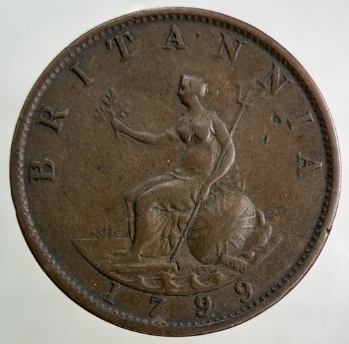 1799 george iii 3rd - 1799,