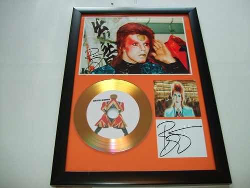David bowie signed - david,