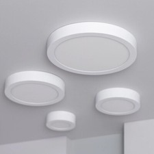 LEDBRITE Round Surface Mounted LED Ceiling Light Dimmable Tri Colour Selectable