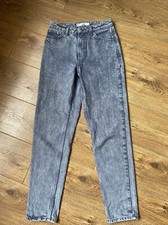Topshop Mom Jeans W26 L32 Grey