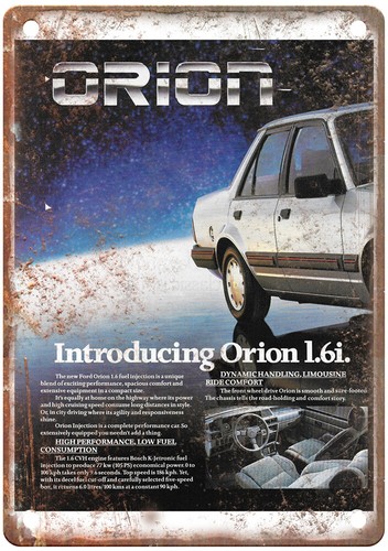 Vintage 1984 ford orion 16i - vintage,