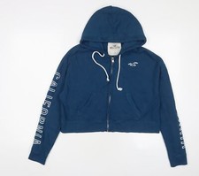Hollister Womens Blue Cotton