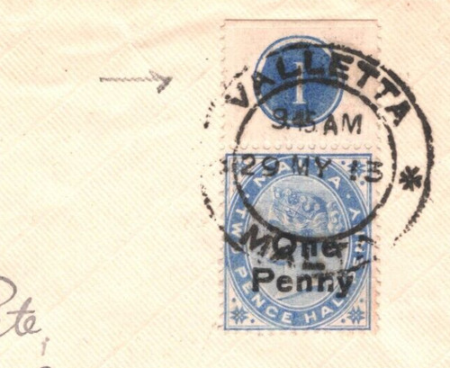 Malta cover plate - malta, marginal