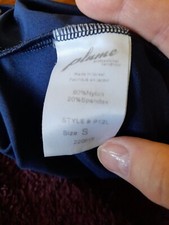 Small Adult Ballet Jazz Rhythmic Leotard Navy PLUME