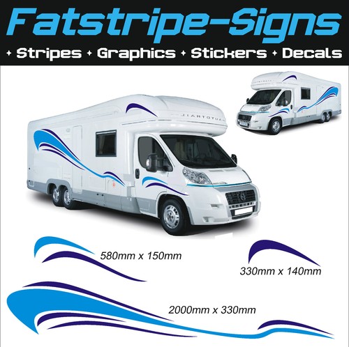 Motorhome vinyl graphics - 2m,