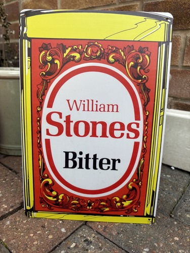 Stones bitter steel sign - bitter,