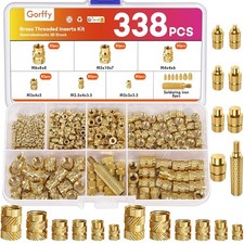 338PCS Threaded Inserts for