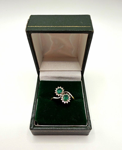 Vintage vera emerald - emerald, diamond