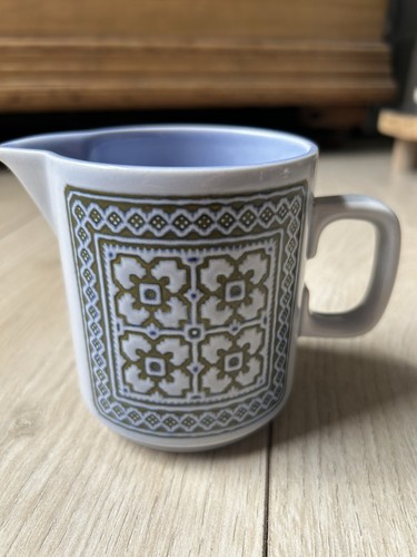 Vintage hornsea pottery blue - pottery,