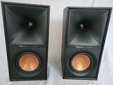 Klipsch R-50M Bookshelf Speakers Black Ash, Ex condition Original Box+packaging.