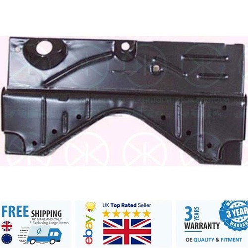 Front slam panel - front, rear