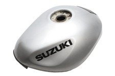 Silver fuel tank, tank cap