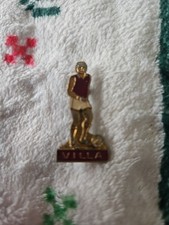 Aston Villa Vintage Pin Badge Football Player Pin Badge Rare