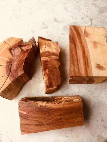 Solid cherry plum heartwood - cherry,