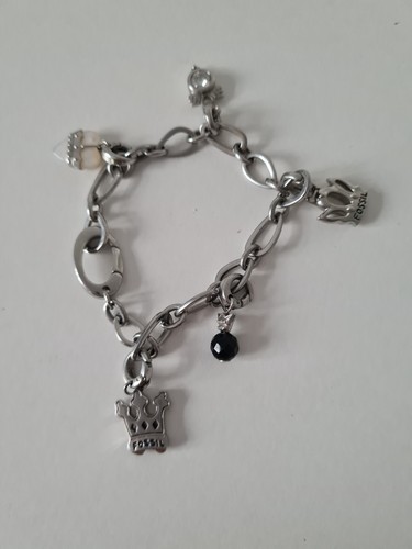 Fossil charm bracelet crowns - fossil,