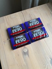 4 x TDK FE90 Ferric Cassette