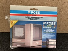 Ross RE-4220 Micro Speaker System Boxed fully working 