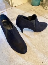 Black Suede Office Size 6