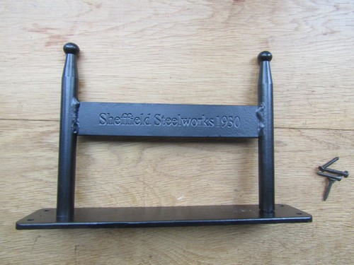 Boot scraper black rustic - boot,