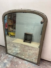 Antique Overmantel Mirror 19th Century Original Condition