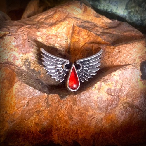 Blood angle wings badge - blood,