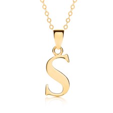 9ct Gold Initial Pendant