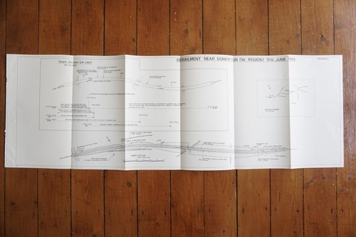 1969 somerton railway - somerton, track