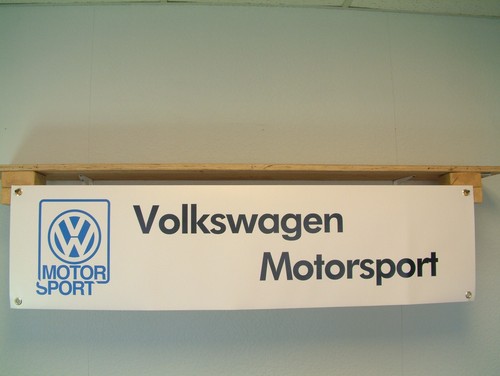 Motorsport banner - vw,
