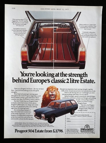 Original vintage 1977 advert - original,