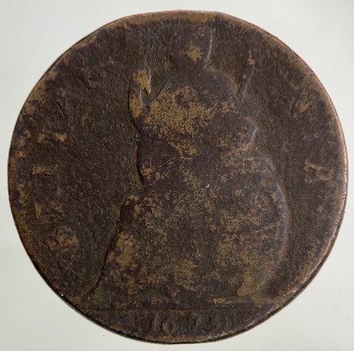1675 charles 2nd farthing - charles,