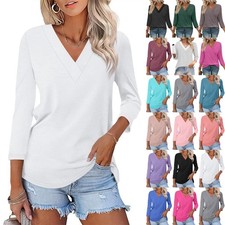 Ladies Tee Shirt Blouse Summer