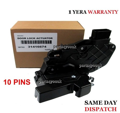 Front right door lock actuator - front,