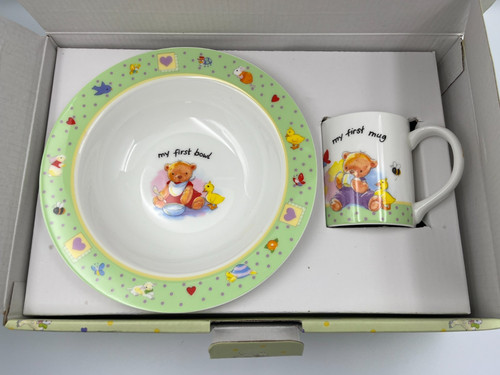 Vintage boxed aynsley - boxed,, bowl