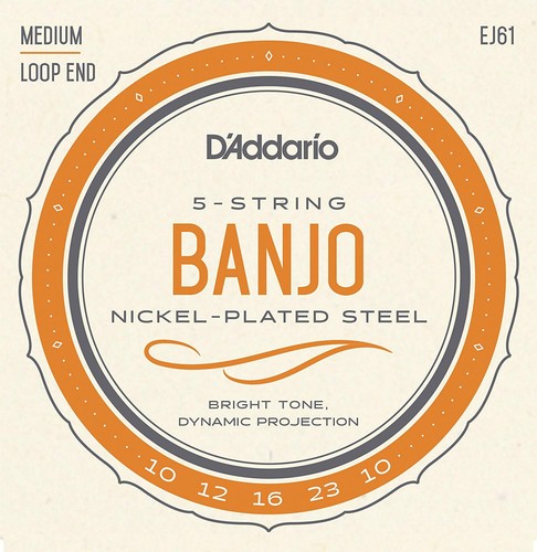 Addario ej61 string banjo - d'addario,