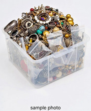 Bulk Vintage Jewelry Lot  2lb