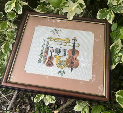 Needlepoint embroidery brass - embroidery,