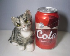 Winstanley Tabby Cat Kitten with Glass Eyes Figure Size 1 (4.5"h)