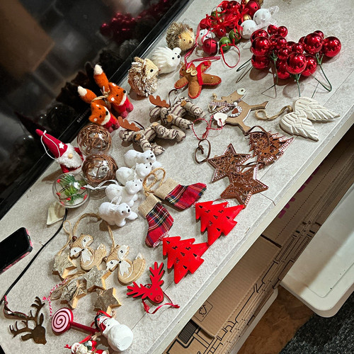 Mixed christmas hanging tree - mixed,