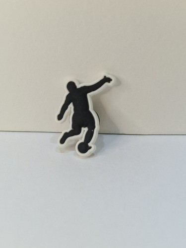 Footballer shoes charm - footballer,