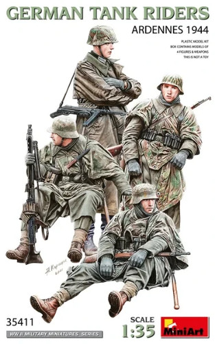 Miniart 35411 german tank - 35411,