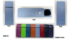 Real LEATHER SLIM GLASSES CASE