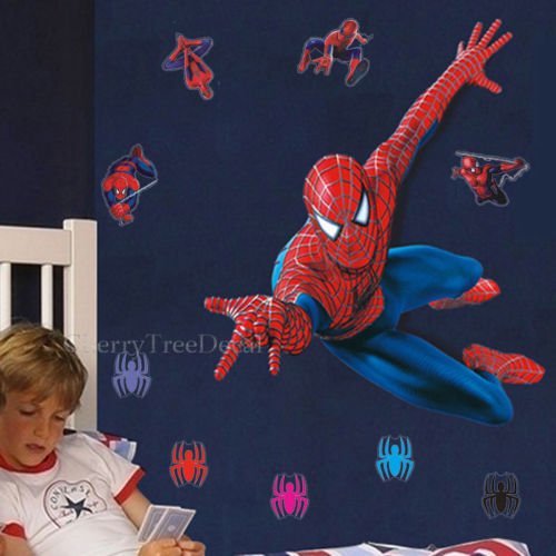 Huge 110 90cm spiderman wall - huge, 110*90cm